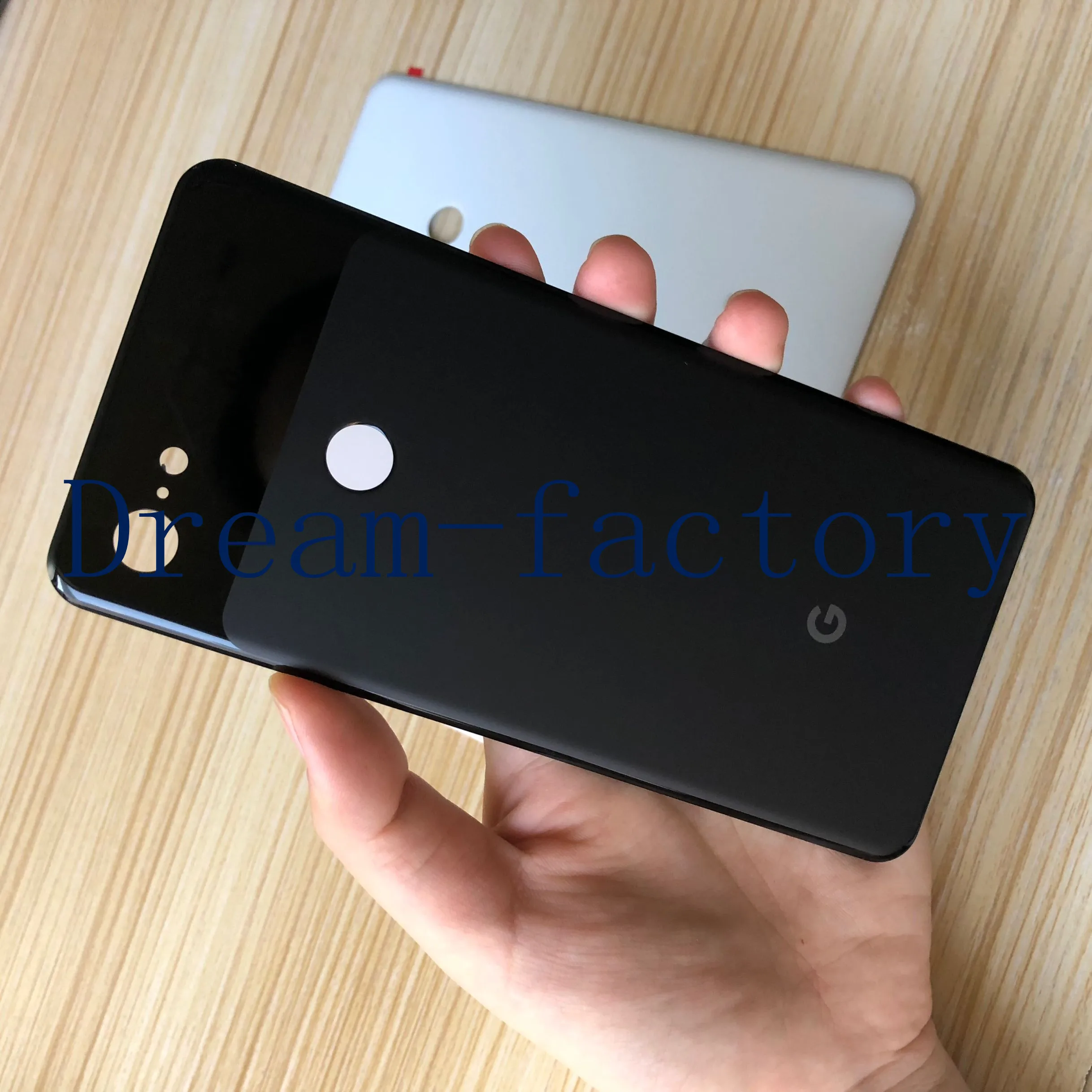 

30PCS OEM Back Glass Battery Cover Rear Door Housing Case Cover Replacement for Google Pixel 3 XL free DHL
