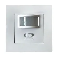 Переключатель 86 Тип Панель лампа двухпроводная инфракрасный индукционный переключатель для человеческого тела обычный переключатель 2-в-1 Функция переключатель 1 шт