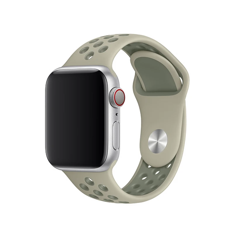 Силиконовый ремешок для apple watch band 42 мм 38 мм correa iwatch 4 3 2 44 мм 40 мм спортивный браслет pulseira apple watch аксессуары