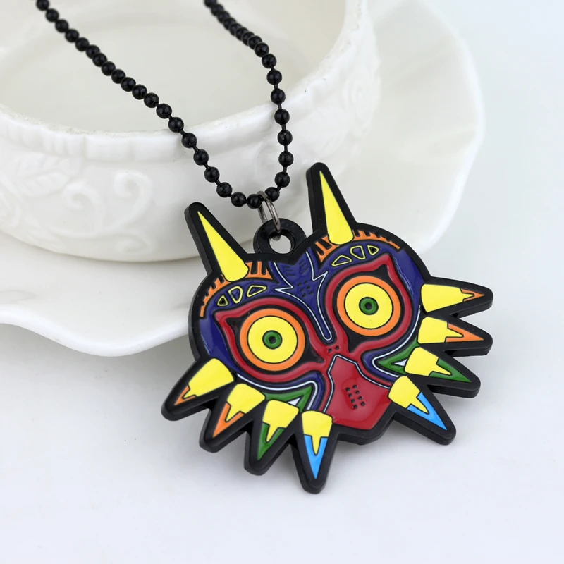 

New arrive The Legend of Zelda Necklace Colorful Majoras Mask pin Necklaces & Pendant Jewelry Accessories Gift for Women Mens-30