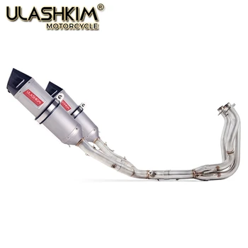 

Z1000 Z1 Ninja1000 2010-2016 Motorcycle Full Exhaust System Muffler Escape Modified Middle Link Pipe