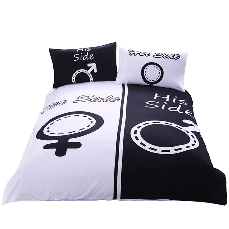 

She and Me Bedding Duvet Cover Set Quilt 2 Pillow Shams Twin Full Queen King Size