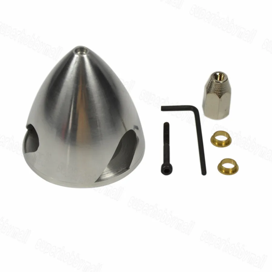 

1pc 1.5" 1.75" 2" 2.5" 2.75" 3" 3.5" 4" Pro Aluminum Spinner Special Drilled For RC Airplane 3 Blades