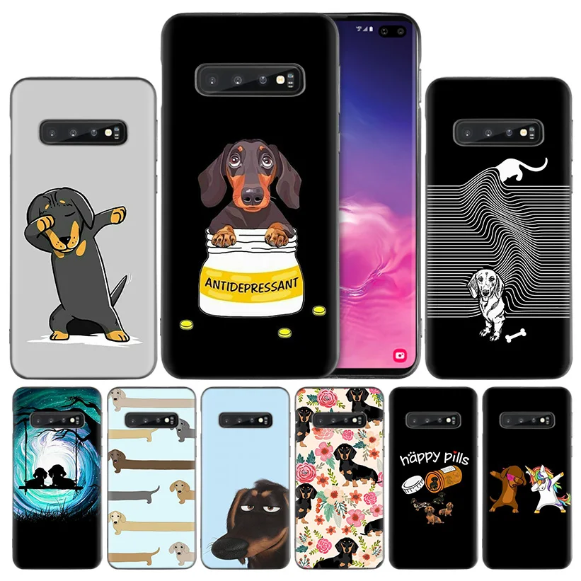 

I love Dachshund Silicone Case Cover for Samsung Galaxy A50 A80 A70 A60 A40 A30 A20 A20e A10 A9 A8 A7 A6 Plus 2018 Note 8 9