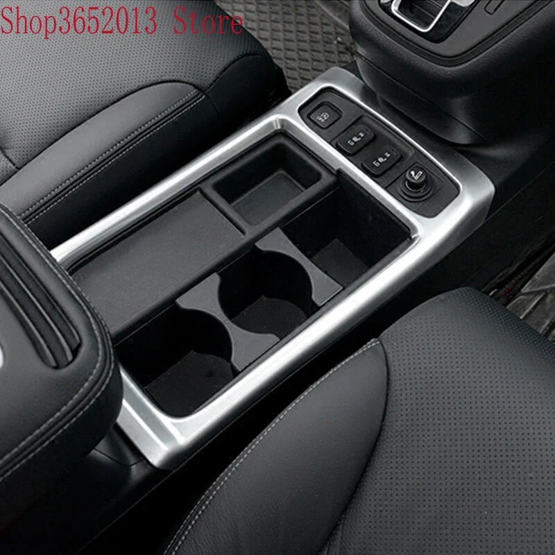 Для Honda CR V CRV 2015 2016 хром внутренняя Передняя панель держателя стакана для воды