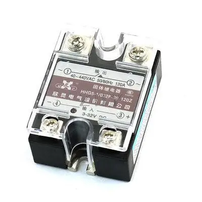 

Solid State Relay SSR-120DA Clear Cover for Temperature Contoller