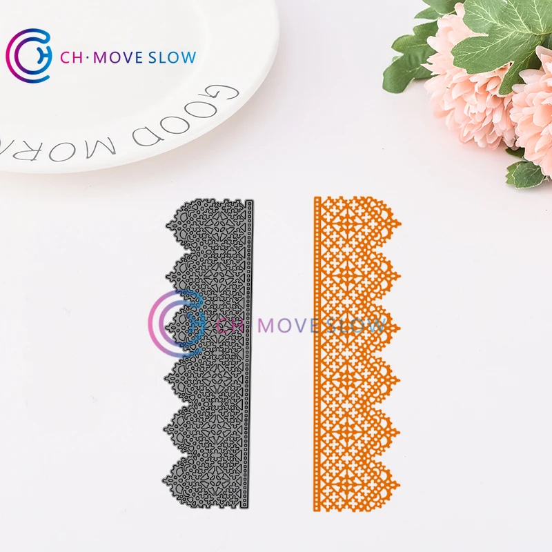 

CH KNITTED LACE Stencil Metal Cutting Dies For Scrapbooking Practice Hands-on DIY Album Decor Card Craft Dies