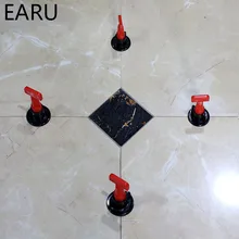 50pcs/set Level Wedges Tile Spacers For Flooring Wall Tile Spacer Carrelage Tile Leveling System Leveler Locator Spacers Plier