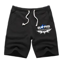 Аниме Black Rock Shooter шорты до колен шорты, летние шорты Эластичная резинка на талии, с карманами, Повседневное унисекс