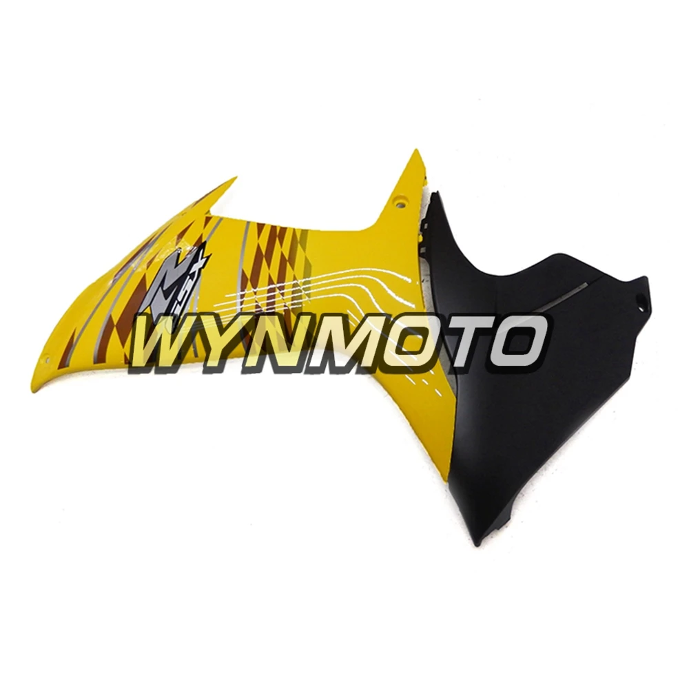 Полная abs инъекций Обтекатели для Suzuki GSXR600-750 K11 2011- мотоцикл Желтый Черный обтекателя Наборы ABS Обтекатели панно
