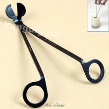 Свеча фитиль масляная лампа из нержавеющей стали Триммер ножницы резак табакеры инструмент черный