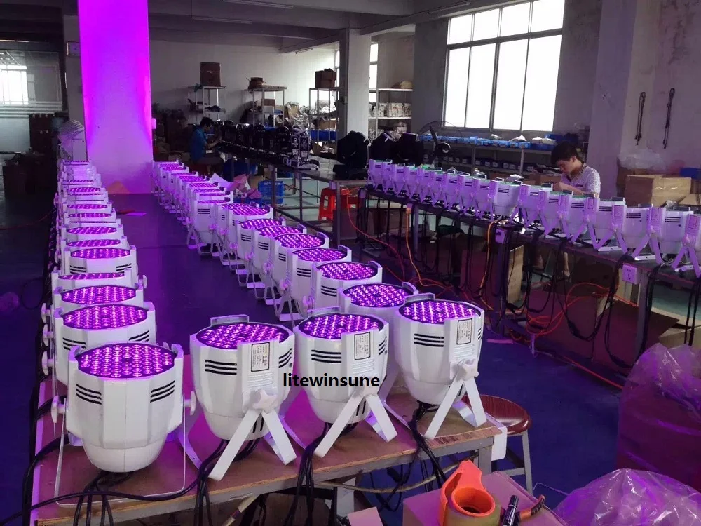 uv par lighting led dmx 18les 12watt 110v par led slim mini par can