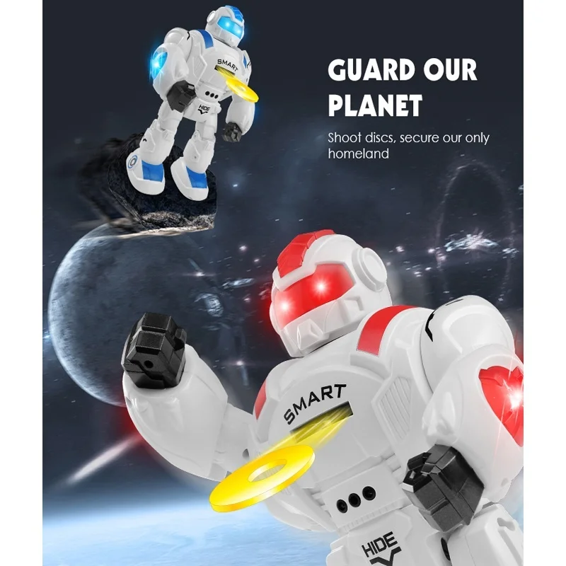 Управляемый танцующий робот с жестами, радиоуправляемый робот-игрушка, рождественский подарок для детей, робот-астронавт, модель игрушки