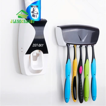 

Creative Home Automatic Toothpaste Squeezer With Dustproof Toothbrush Holder And Korean Lazy Toothpaste Squeezer Set
