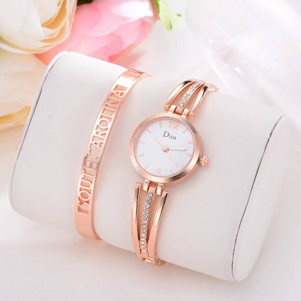 

Luxury Women Watch Stainless Steel Bracelet Watches Ladies Birthday Gift Clcok Quality Rhinestone Quartz Watch Reloj Mujer #W