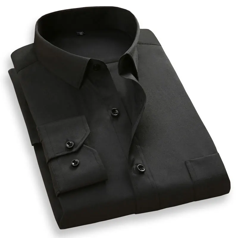 Buy Plus Size 6XL New 2018 Men Dress Shirt Long