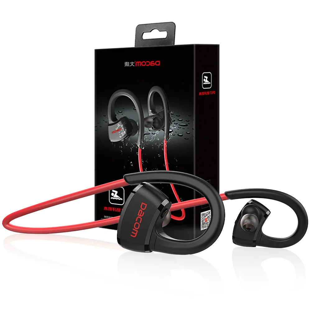 DACOM P10 спортивные Bluetooth наушники mp3 плеер IPX7 водонепроницаемые беспроводные для