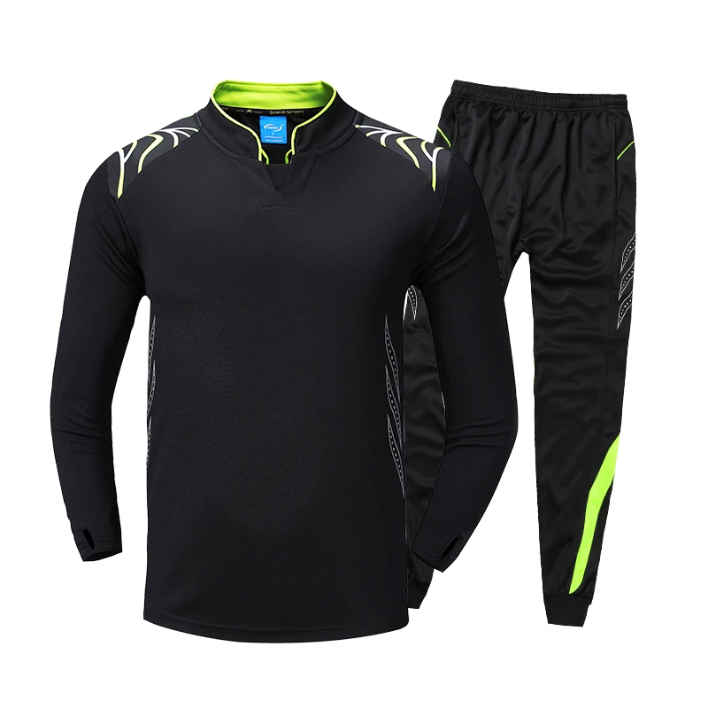 Зимний мужской тренировочный костюм для футбола, свободная игровая футболка, тренировочная Спортивная одежда для мальчиков, беговые формы для бега