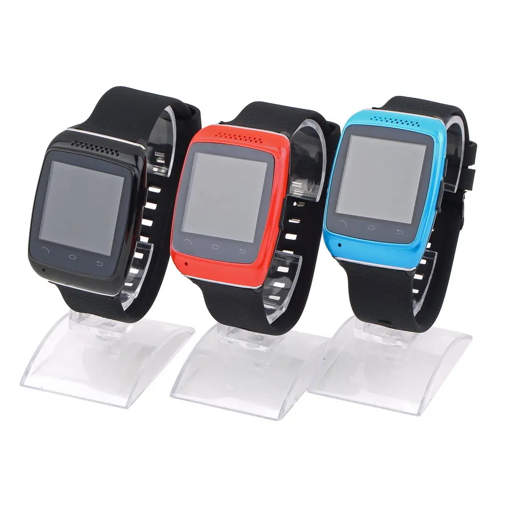 

European Plug Multifunction Anti-Lost Touch Screen Bluetooth Smartwatch Sync For iPhone for Android