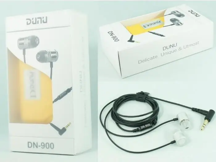 Наушники DUNU DN 900 высокого качества с двойным гибридным IEMs HiFi аудиофилом|earphone