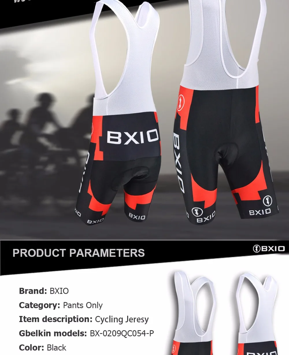 Бренд bxio Pro Team велосипедные шорты летние Ropa Ciclismo велосипедная одежда на заказ велосипедная одежда 3D гелевая подкладка велосипедные брюки BX-054-P