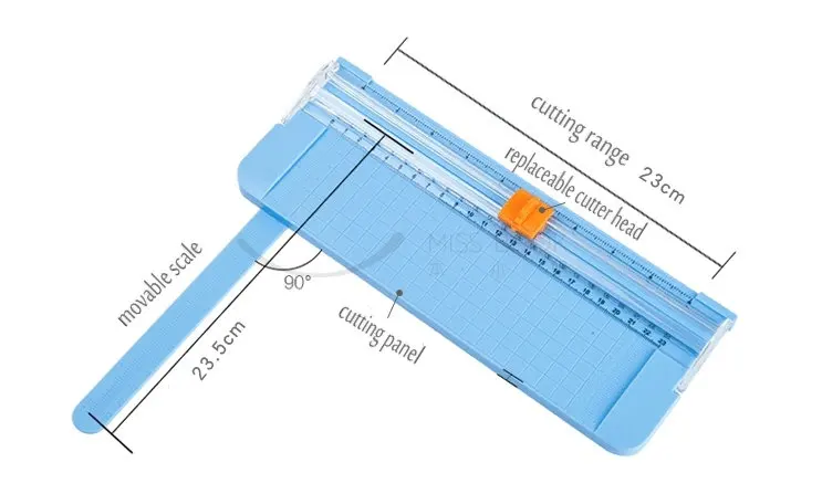 Творческий безопасности слайд Бумага Cutter DIY искусства и ремесла Ножи Фото Резак Портативный Мини Резак