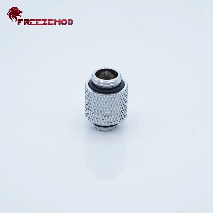 FREEZEMOD G1/4 360 обезжиривающий двойной внешнее резьбовое соединение двойной мужской адаптер компьютер ПК охладитель воды фитинг. HDS-XZ14