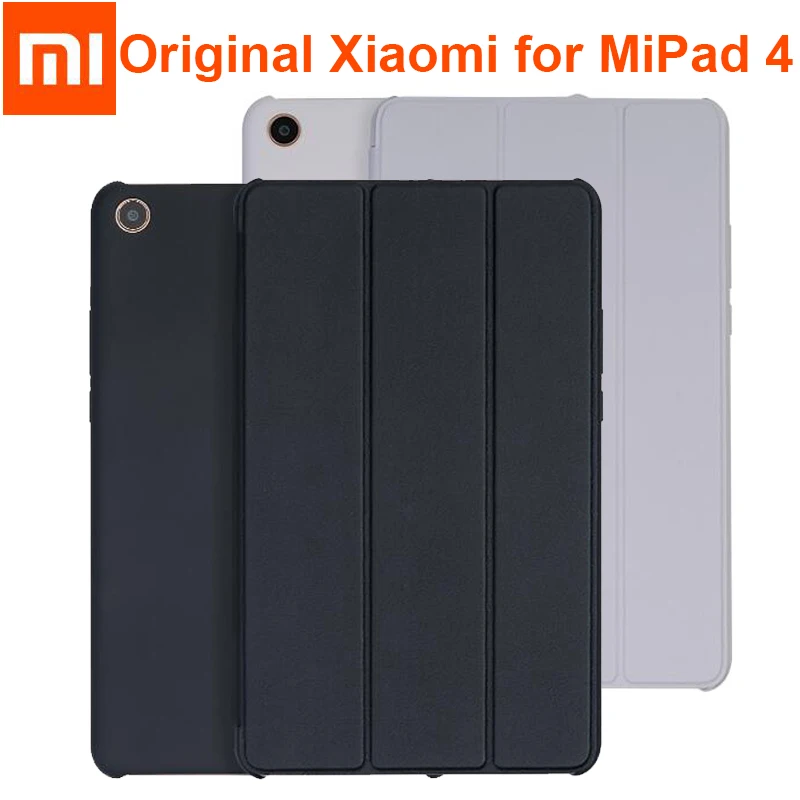 Оригинальный смарт чехол Xiaomi mi pad 4 8 0 матовый книжка из искусственной кожи для