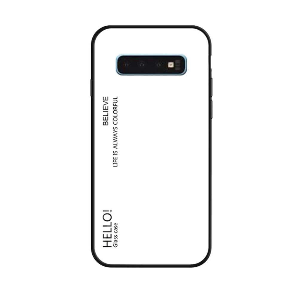 Тонкий взрывозащищенный мягкий чехол для Samsung Galaxy S10 6 0 дюймов из закаленного
