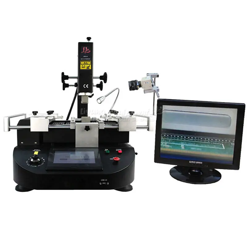 

3 Heating Zones Hot Air Soldering Station 4500W LY R5860C Reballing CCD Camera System BGA Welding Machine