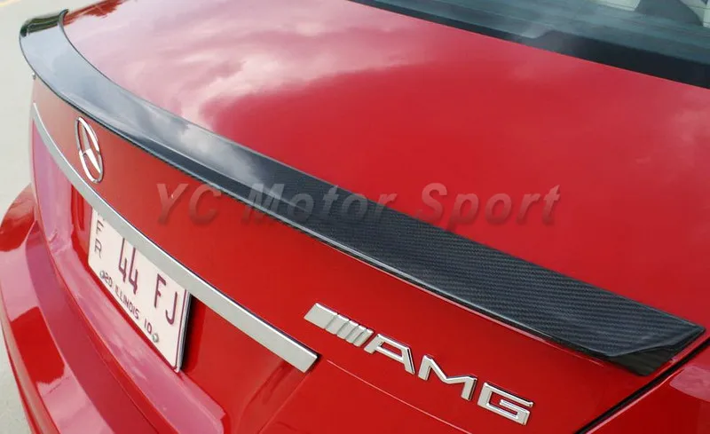 

Car Accessories Carbon Fiber OEM Style Trunk Spoiler Fit For 2008-2011 MB W204 C63 AMG Trunk Wing Rear Spoiler Wing