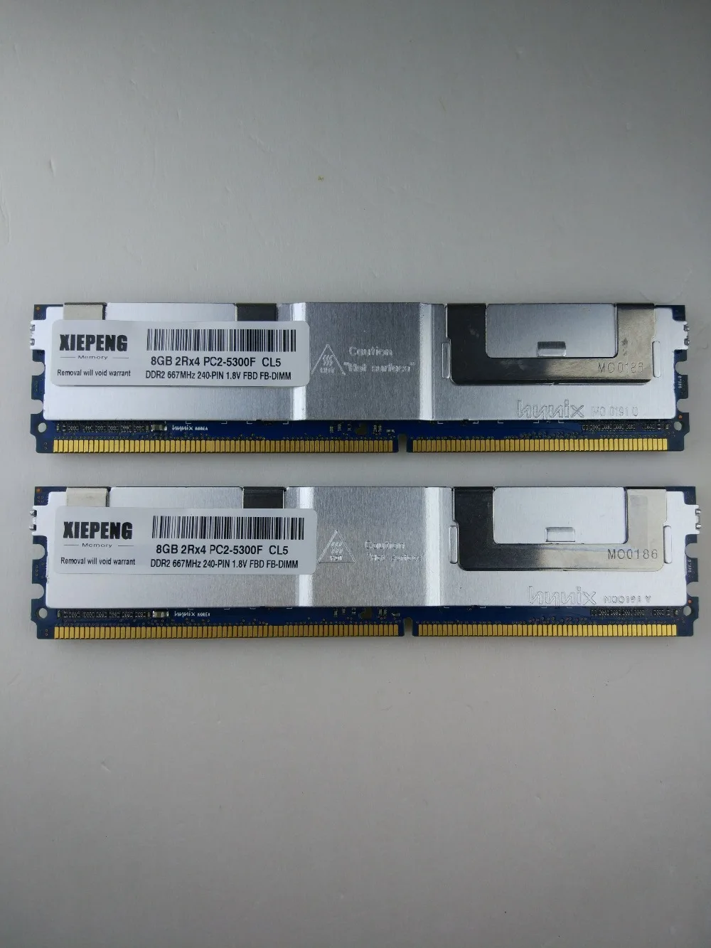 Память 16 Гб (2x8 ГБ) DDR2 ECC FBD полностью буферизованная ОЗУ 4 667 МГц FB-DIMM 8G 2Rx4 PC2-5300F для