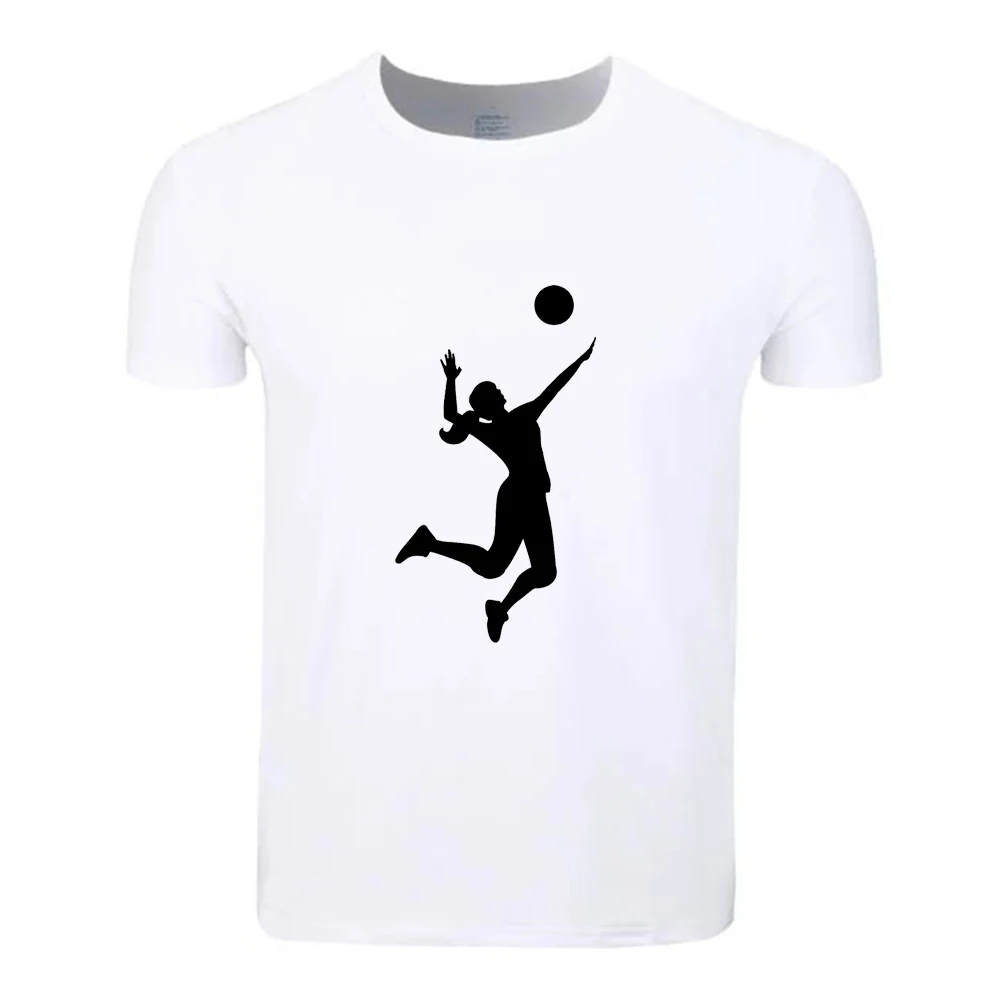 

Love Volleyball Fashion Cotton Big Size Students Summer T-Shirt Short Sleeve Men Women Boys Girls T Shirt Tees Kids Tshirt