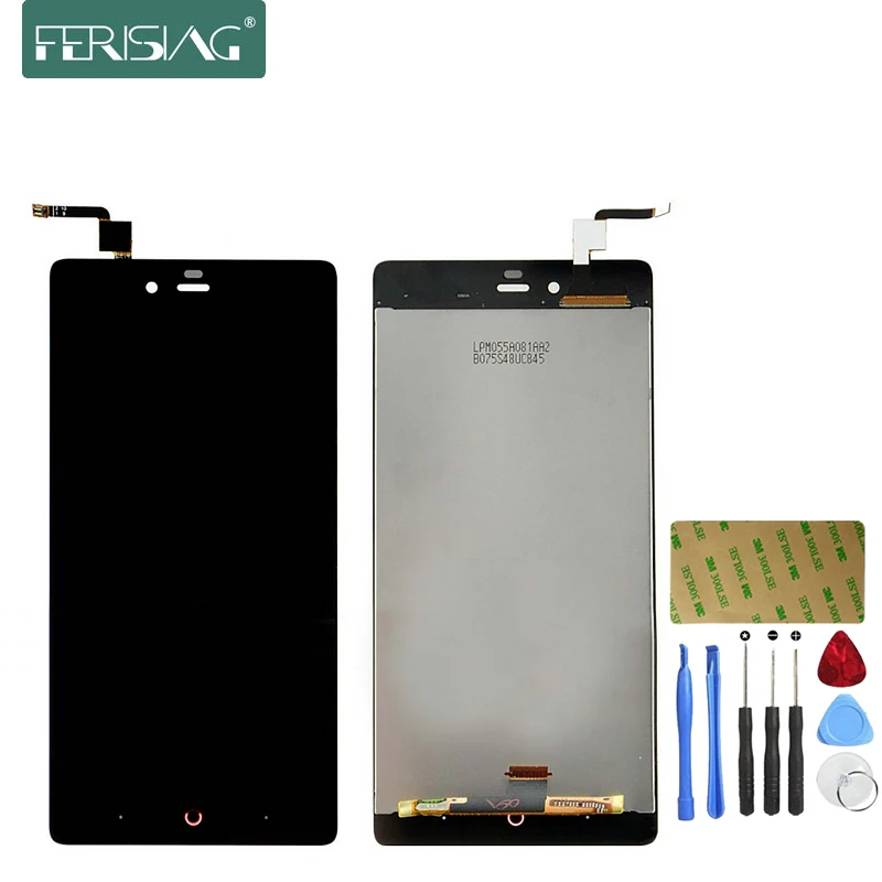 

Ferising 100% AAA LCD Display For ZTE Nubia Z9 Max NX510J NX512J Replacement Display Touch Screen Digitizer Assembly + Tool Kits