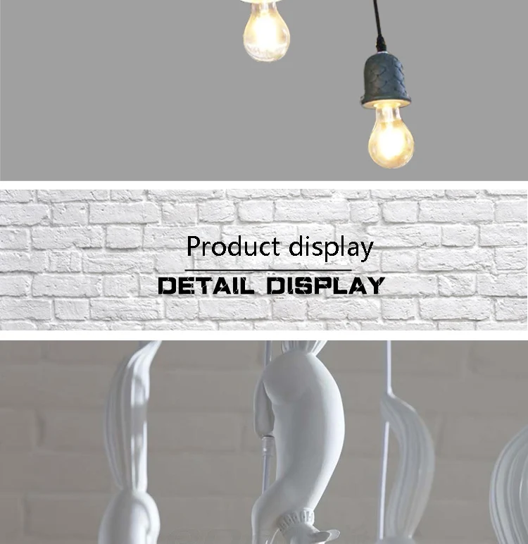 Nordic Resin Squirrel Led Pendant Lights Modern Industrial Hanging Animal Lamp18