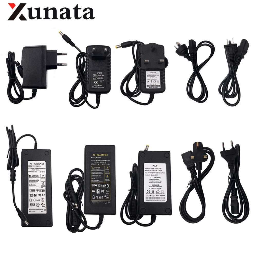 Led Power Supply Adapter Transformer AC 100 240V