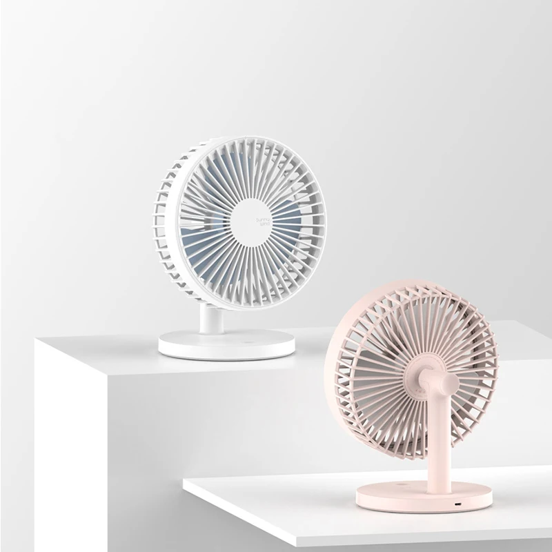 Вентилятор настольный Sunny Wind с зарядкой от USB 2000 ма · ч 3 скорости|Вентиляторы| |