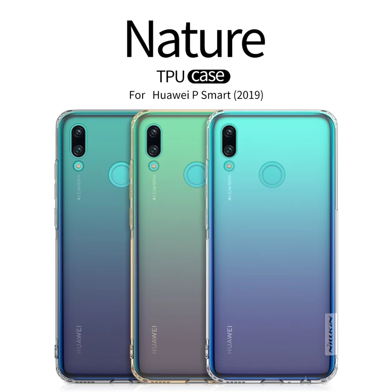 

Original Nillkin Nature TPU case for Huawei P Smart 2019 Cover Ultra thin Clear Soft Silicone Capa for Huawei Nova Lite 3 Coque