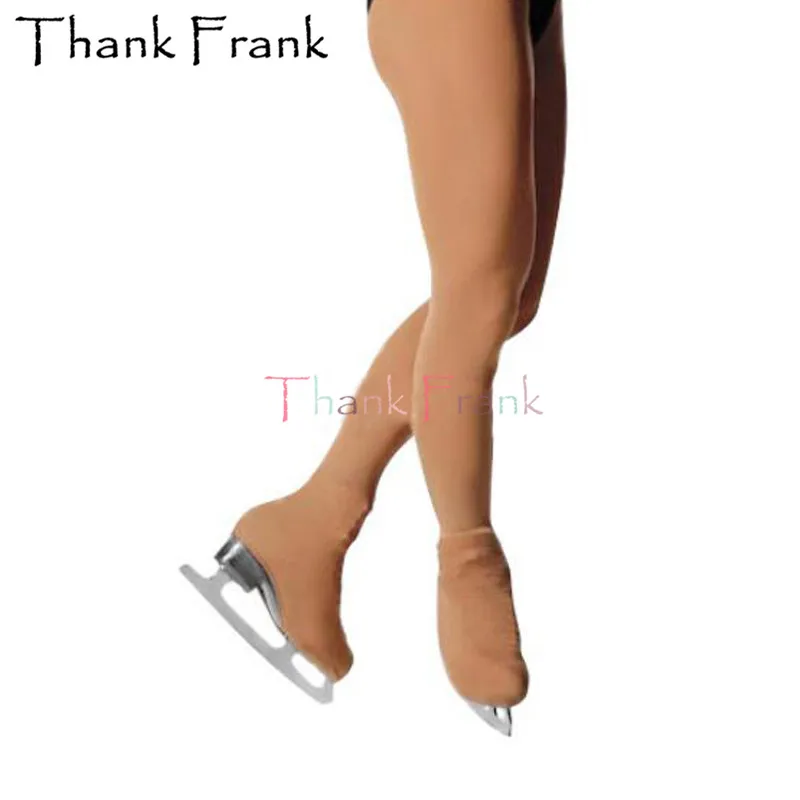 New Solid Thermal Figure Skating Tights For Height 115 To 175cm
