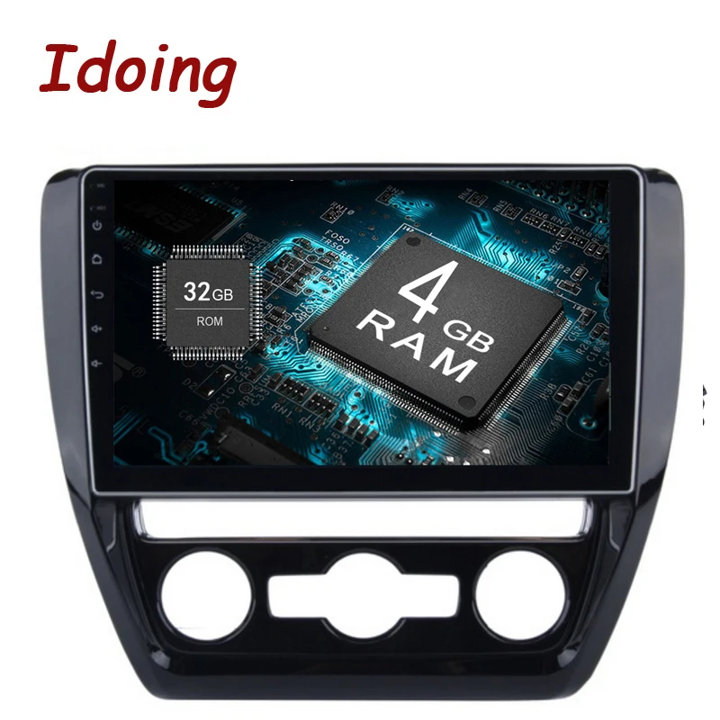 

Idoing 1Din 10.2" Android8.0/7.1 Car GPS Multimedia Player For VW Jetta 2011-2015 8Core Fast Boot 4G RAM 32G ROM Built-in GPS