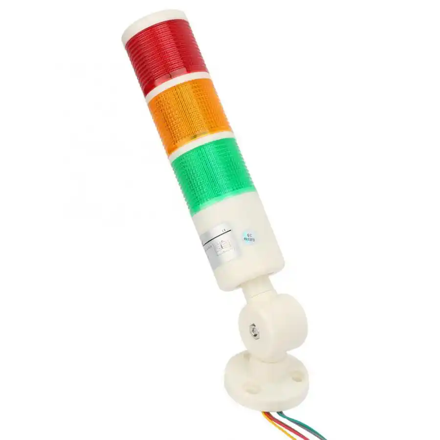 Red//Green//Orange for machine tools for mechanical equipment 24VDC LED CNC Machine LED Light Stack Alarm Warning Lamp Tower Tower CNC Machine Warning Light