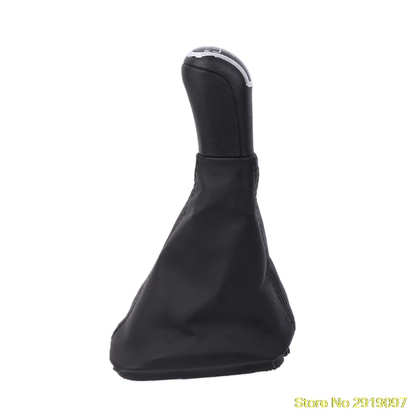 

New Arrive 5 Speed Car Gear Shift Knob Stick Lever Gaitor Boot Cover For Skoda Fabia Drop Shipping Support
