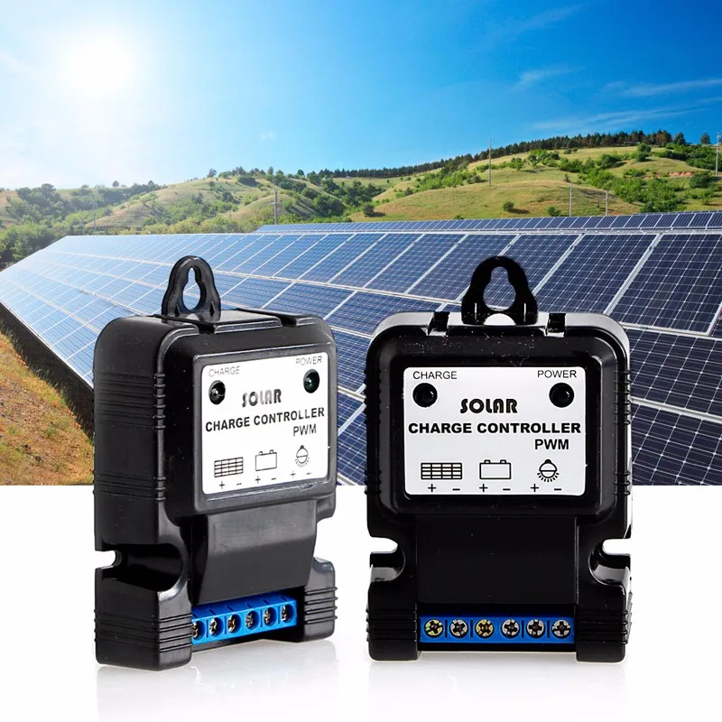 

Solar Panel Charger Controllers Regulator Park Street Garden Light Plastic 3A 12V Controller