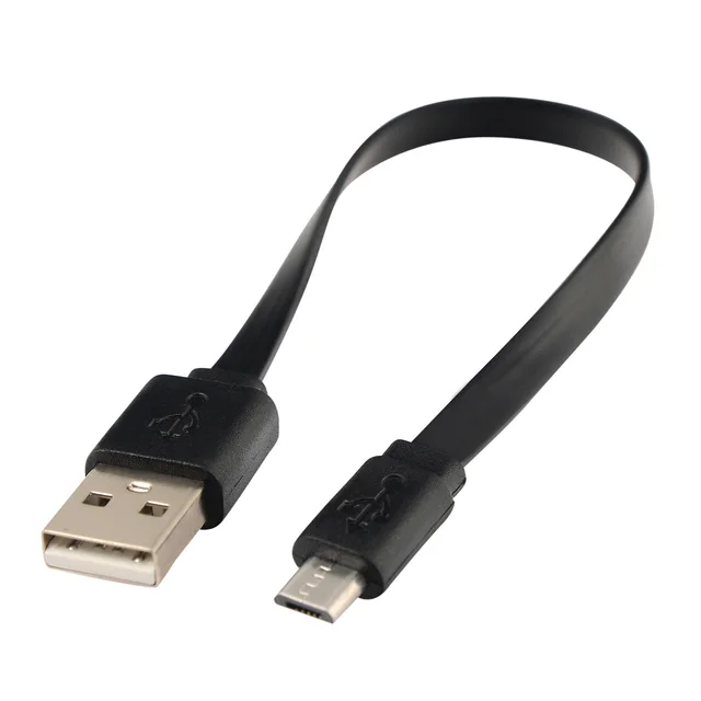 20CM Micro USB Powerbank Charger Cable Short Charging Cord for huawei
