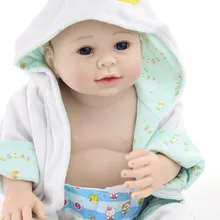 Дизайн реалистичные reborn baby doll полное виниловое тело мягкий сенсорный Рождественский подарок