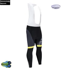 Команда UCI де Франс Зима Велоспорт комбинезон одежда для велоспорта Pro длинный рукав Велоспорт 12D силиконовый слюнявчик МТБ спортивная одежда