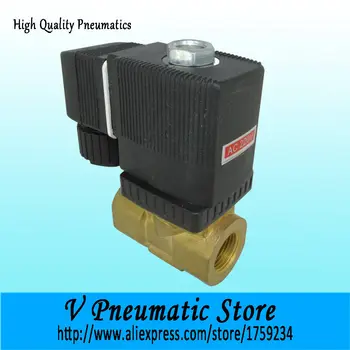 

Solenoid control brass material servo assisted 2/2 way diaphragm valve for water air