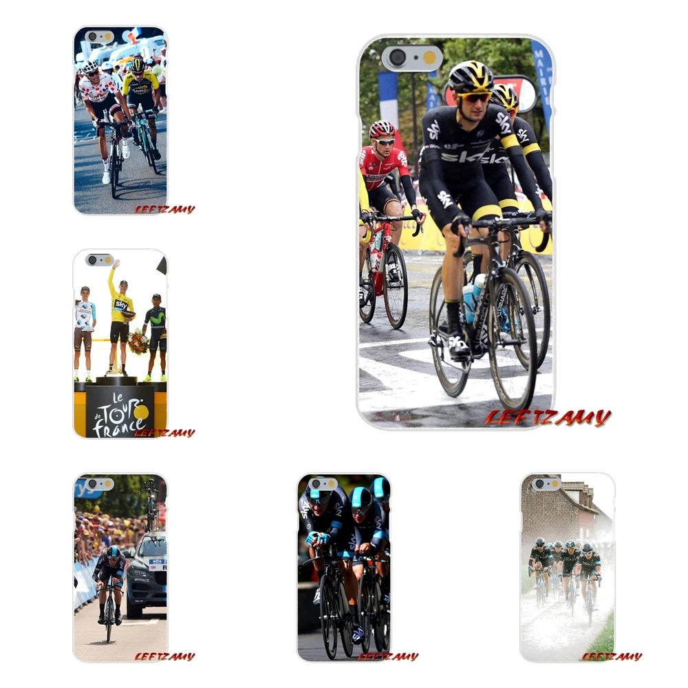 

For Samsung Galaxy S3 S4 S5 MINI S6 S7 edge S8 S9 Plus Note 2 3 4 5 8 2018 Bicycle Race Team Sky Team Cycling Soft Silicone Case
