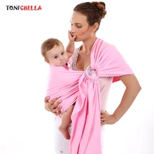 Дышащая Сумка-кенгуру слинг мягкий удобный хлопчатобумажный Стропы младенческой обруча рюкзак хипсион ребенка удобно для родителей BB3008