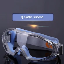 Анти-брызг для мужчин и женщин прозрачные противотуманные пыленепроницаемые песочные очки для верховой езды анти-шок глаз плоские ветрозащитные очки